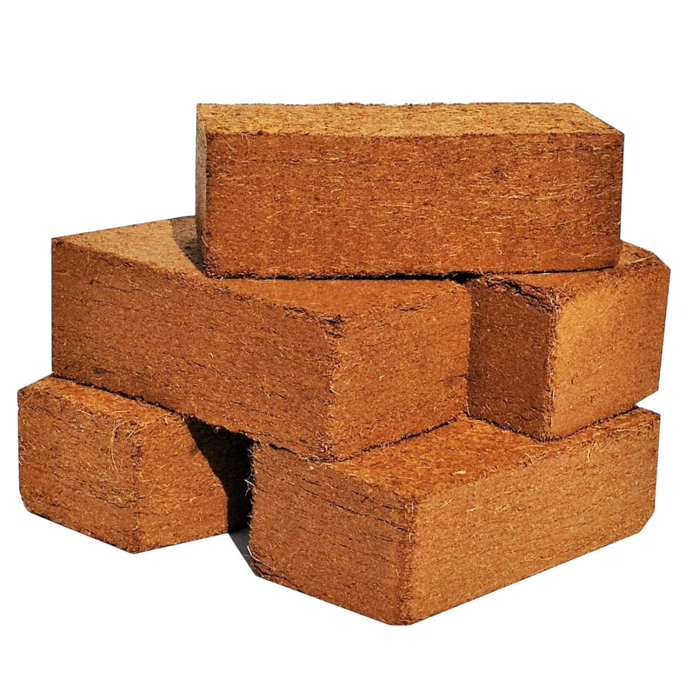 Washed Coco Peat Blocks 5kg